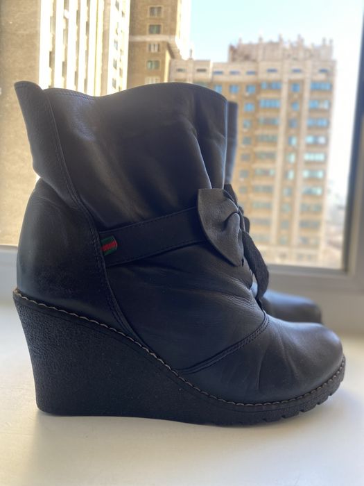 Сапоги женские на платформе