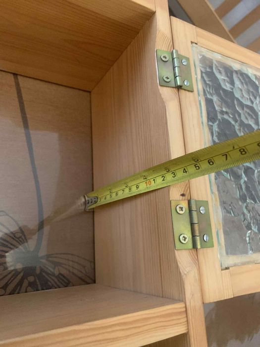 Етажерка с порцеланови буркани * Декор на порцелана - " Син лук"* Нови