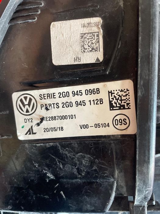 Lampa Spate / Stop Dreapta Spate Volkswagen Polo Aw1 2017 Cu Defect