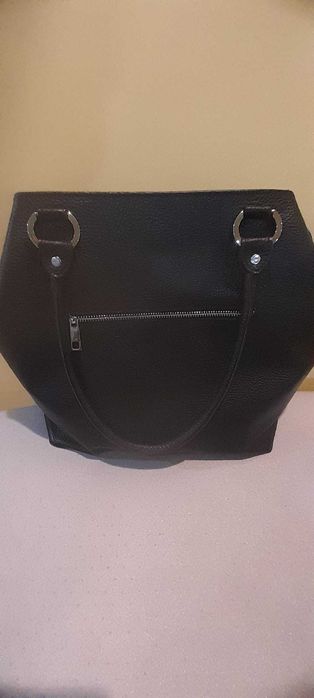 geanta dama piele neagra ITALIA