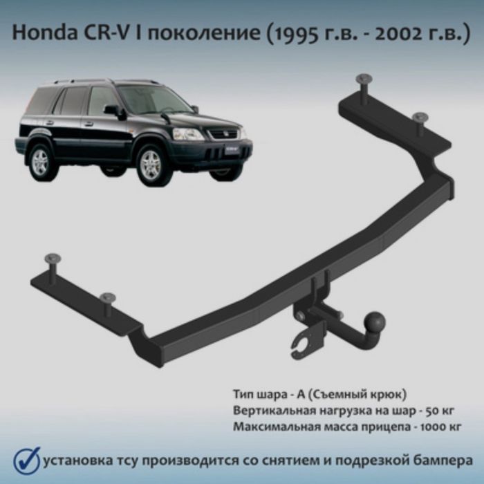 Фаркоп на honda cr-v
