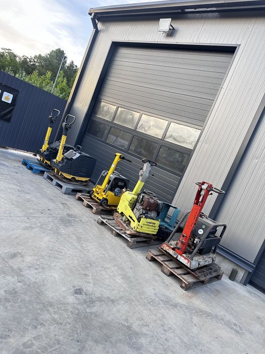 Placi compactoare bomag,wacker neuson ,amann diesel 190-450 kg