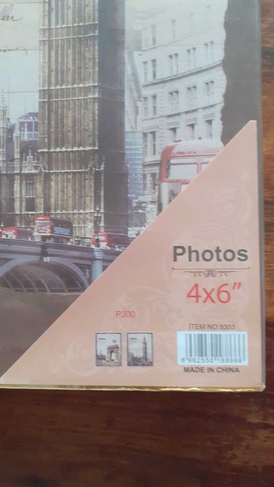 албум фото за 300 снимки 10х15 см или 4х6 инча със снимка от Лондон