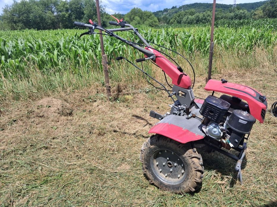 Motocultor WEIMA 1100F-S (16 CP, 6 viteze) + Freză spate + Cositoare cu tamburi + Accesorii complete