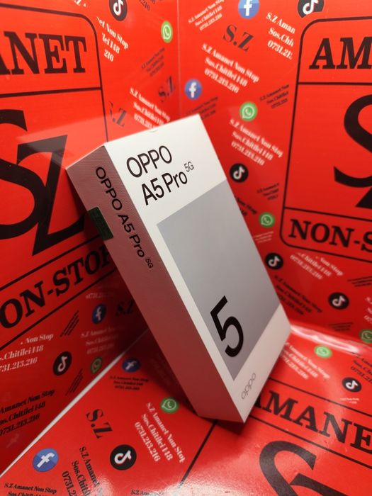 Oppo A5 Pro 5G (Sigilat) Amanet SZ Non Stop