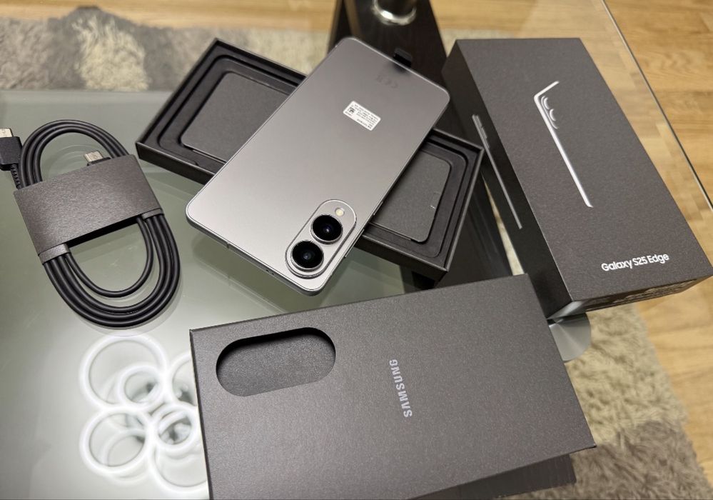 Samsung s25 edge (titanium silver) 256/12 gb ram