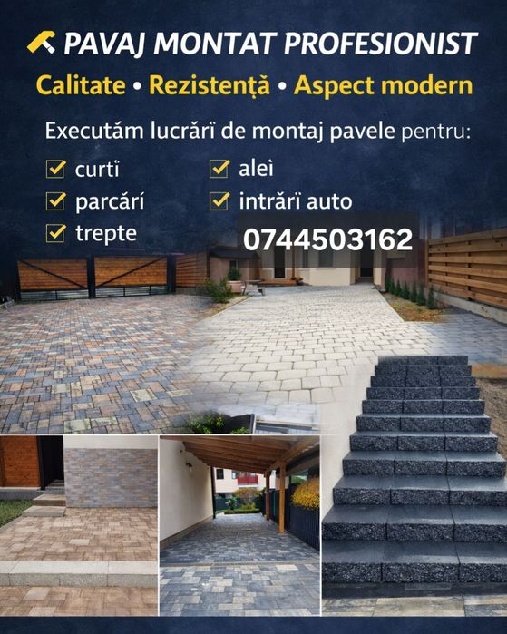 Pavaje si amenajări exterioare