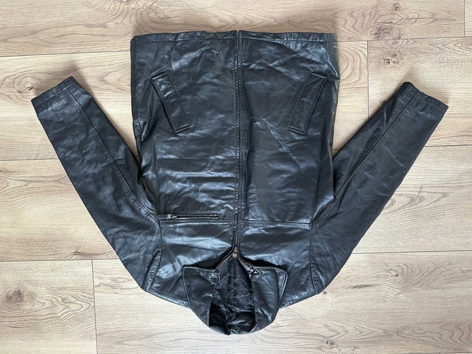 Geaca Piele CANDA Negru Piele Nappa Porc Barbati | Marime L