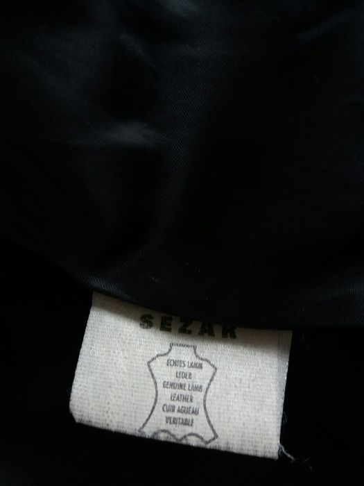 Sale! Мъжко кожено яке Sezar от естествена кожа - размер L