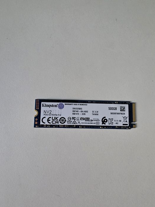 SSD Kingston 512Gb M2 NVME