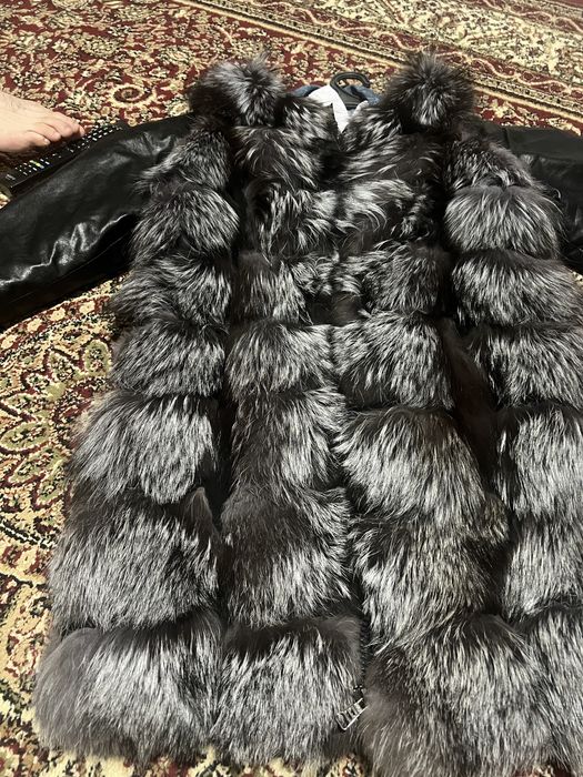 Шуба 2 в 1, из песца