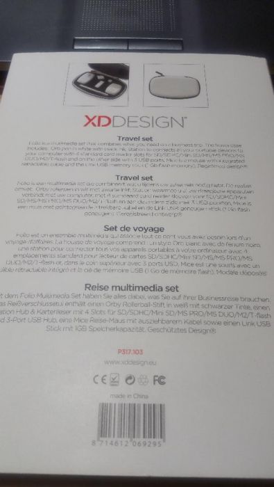 FOLIO XD Design Office Travel Kit Multimedia - ideal cadou