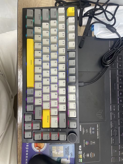 Проводная механическая клавиатура Ajazz АК820: