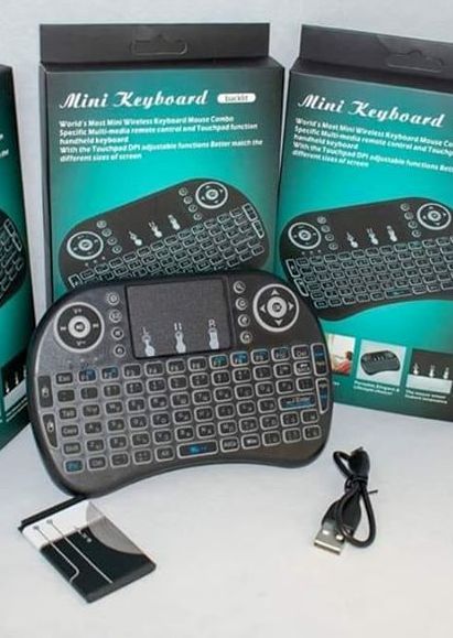 Мини Светеща безжична клавиатура за Android PC или TV Box Mini Keyboar