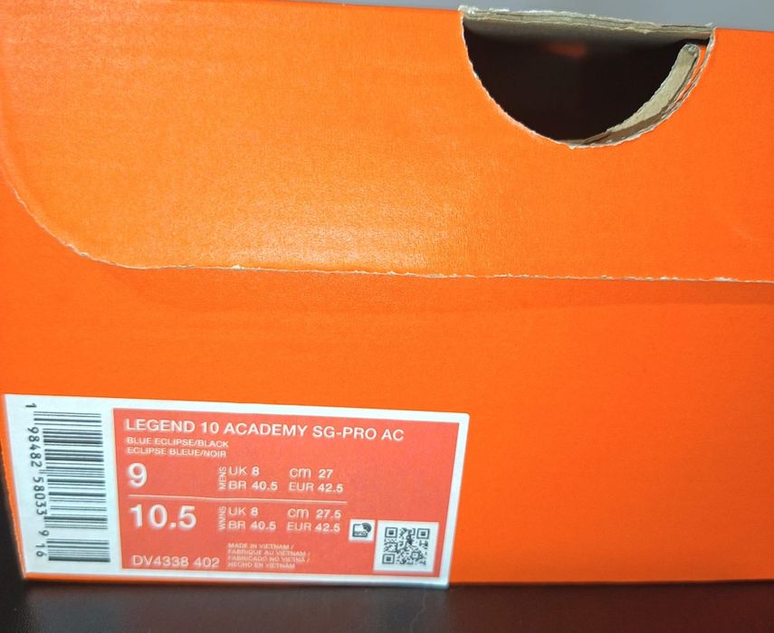 Ghete fotbal Nike tiempo 42.5