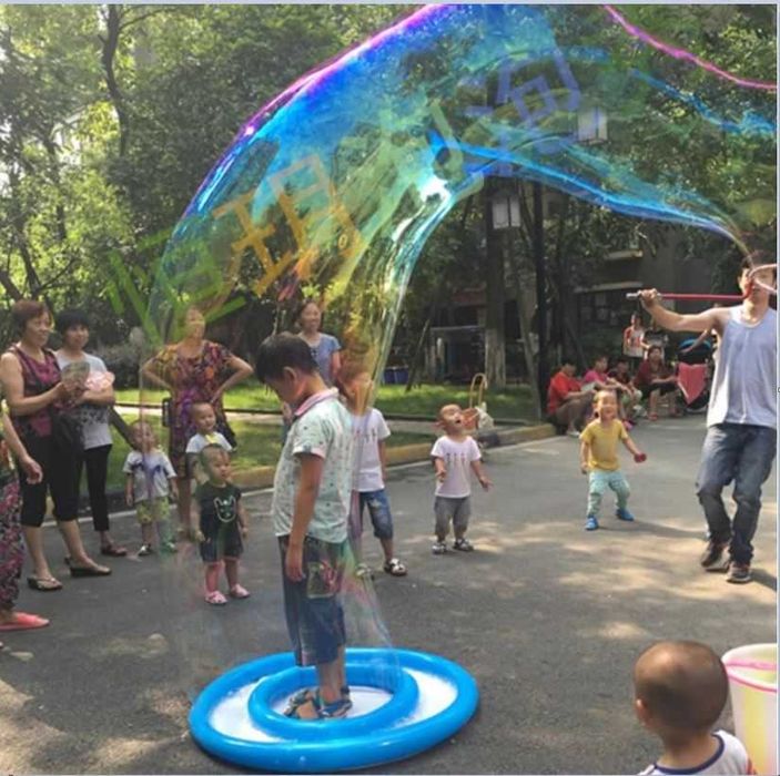 Профессиональный набор для шоу мыльных пузырей