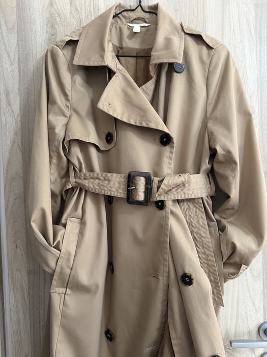 Trench H&M, mas L, Caramel