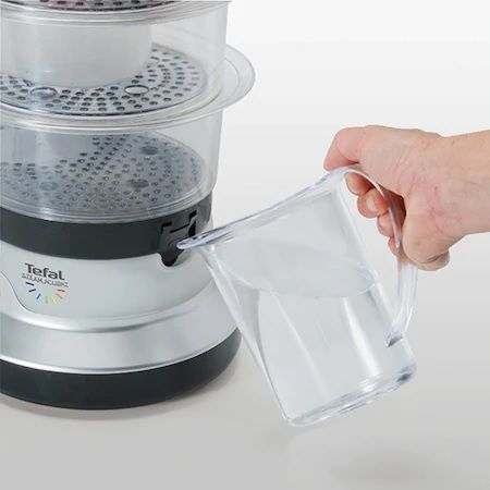 Aparat de gătit cu aburi, firma Tefal Steam, putere 900 Watt, 10 litri