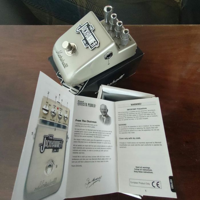Гитарная педаль овердрайв дисторшн Маршалл Джекхамер