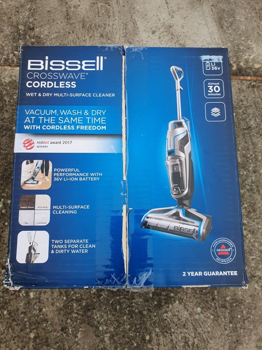 Aspirator vertical Bissell CROSSWAVE CORDLESS 2582N 3 IN 1
