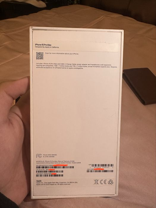 Iphone 15 Pro Max 512gb (USA) E-Sim