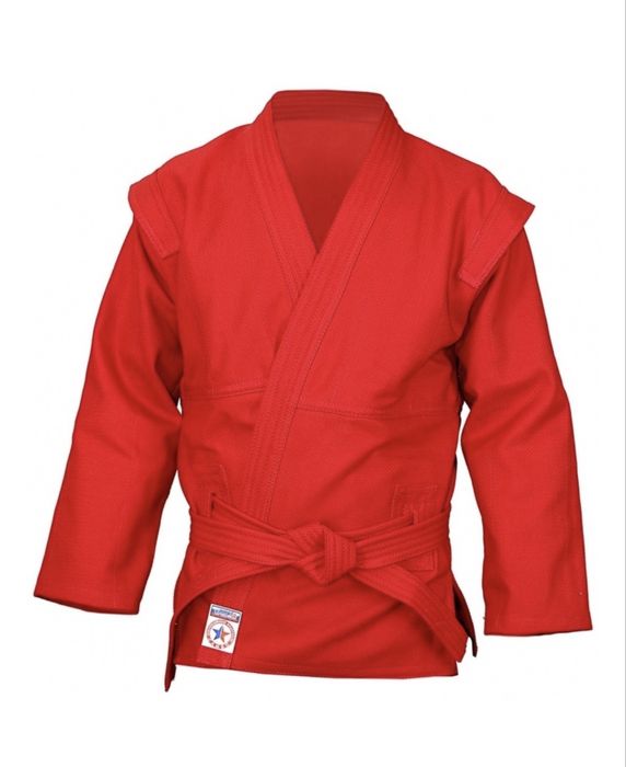 Куртка для Самбо Крепыш Я красный размер 50