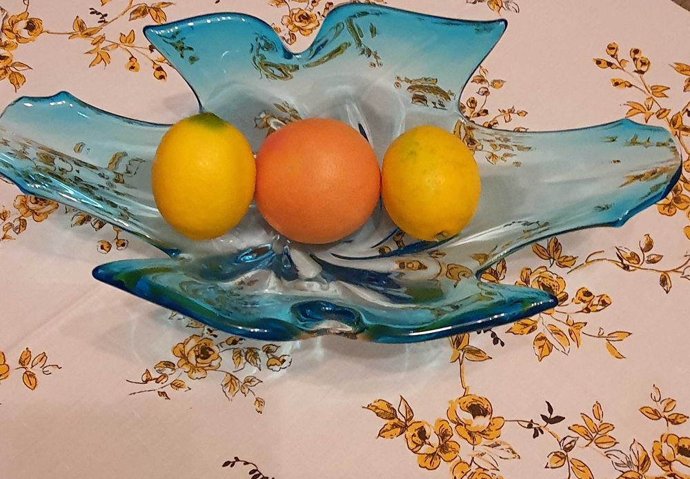 Fructiera mare Art Deco