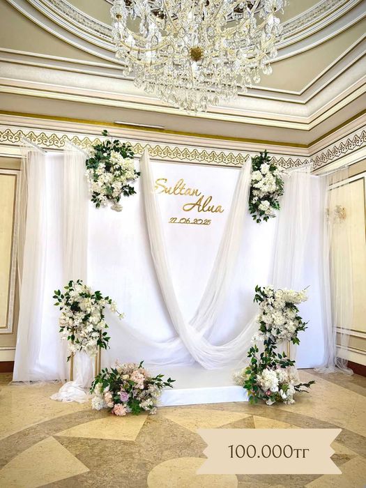 Оформление фотозон на той и праздники