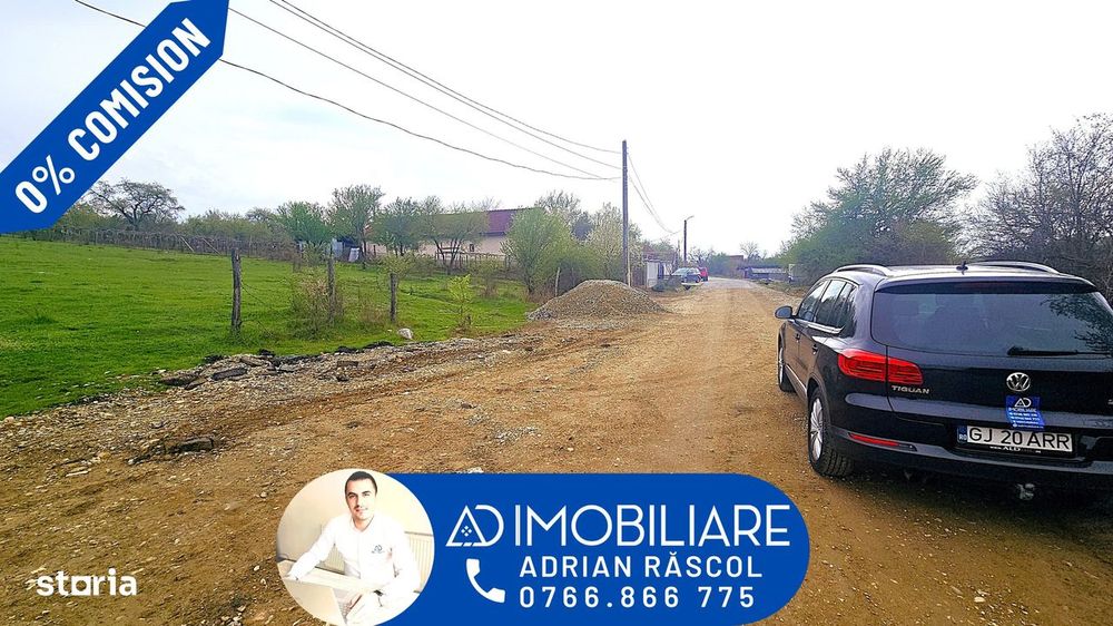Teren de vânzare, Bălești, sat Rasova, Gorj