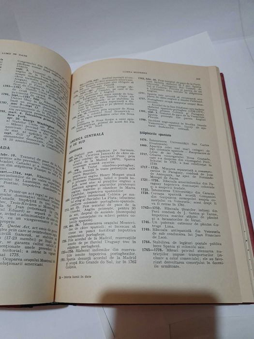 Istoria Lumii în Date + Dicționar de sinonime