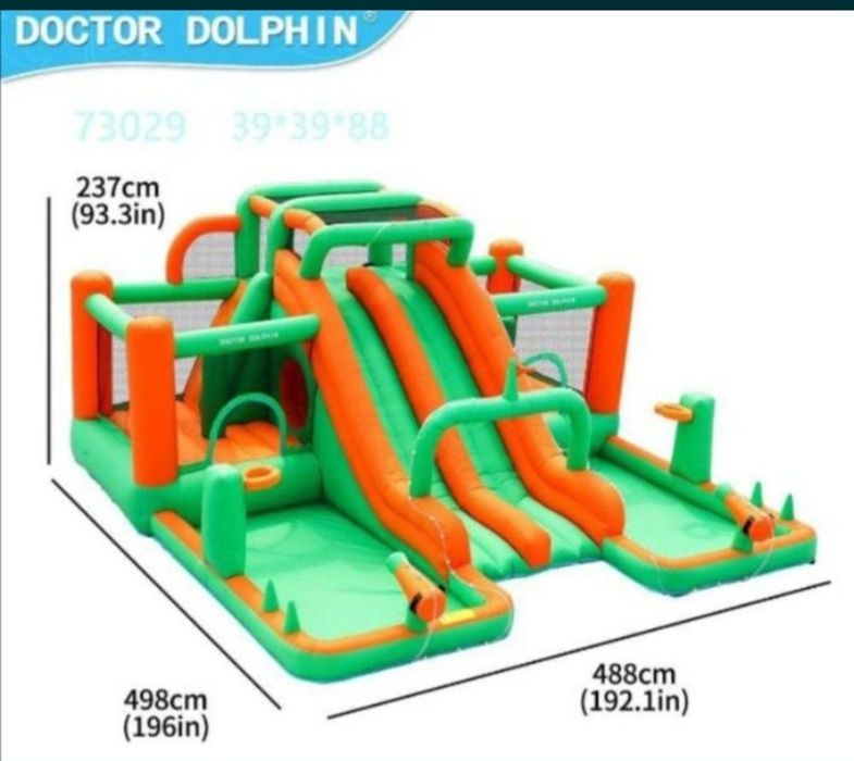 Доставка бесплатная батут надувной batut bolalar uchun