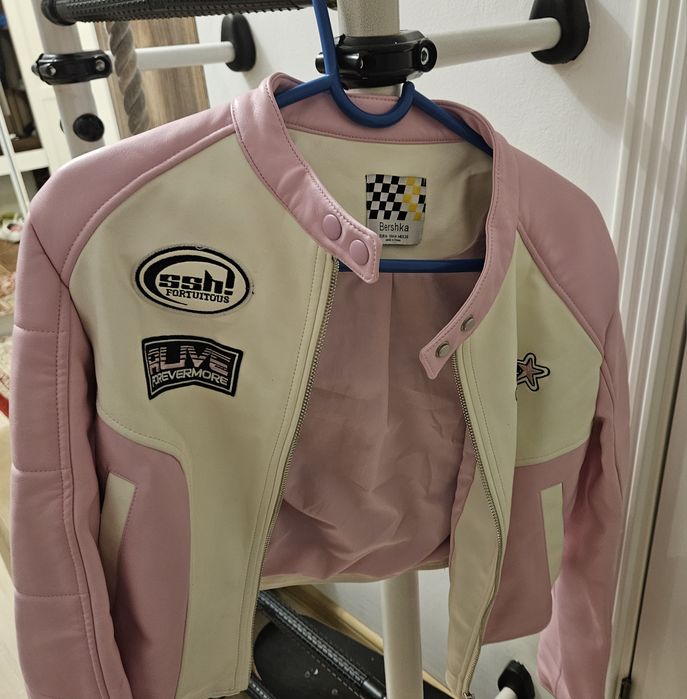 Куртка эко-кожа Bershka