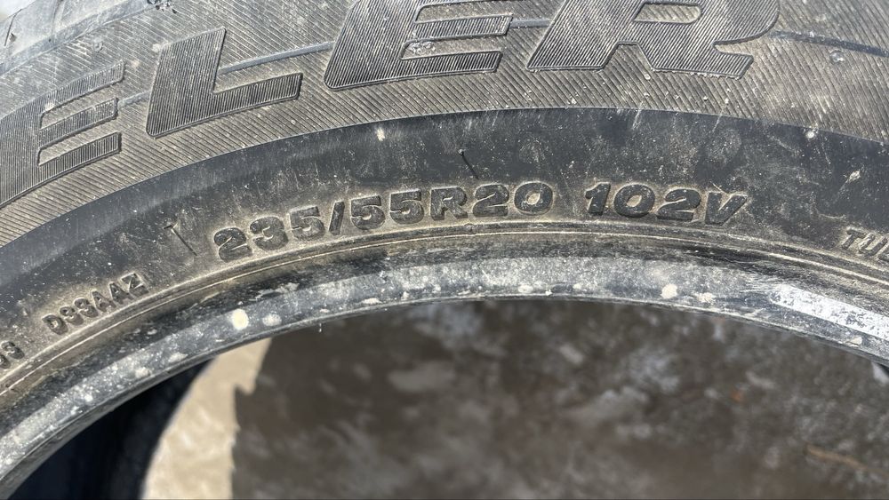 235/55/20 R20 летний RX