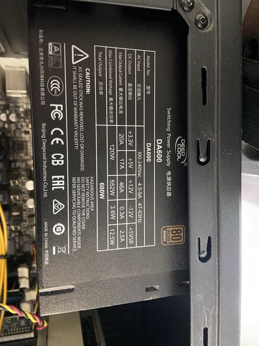 Продам i7 озу 20gb готовая сборка