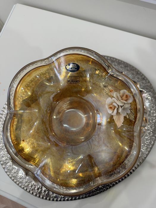 Конфетница Murano & Capodimonte (Италия)