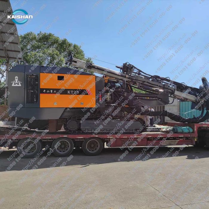 Интегрированная буровая KAISHAN KT25: глубина — 35 м, диаметр — 203 мм