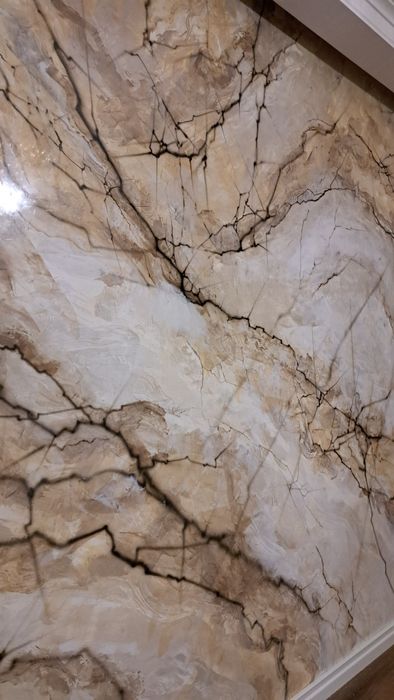 Венецианка, имитация камня, мрамора.Аттаченто