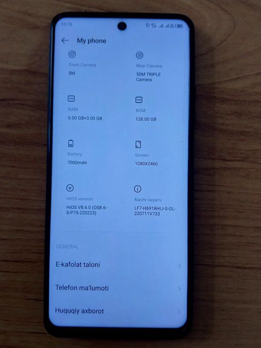 Techno Pova Full komplekt