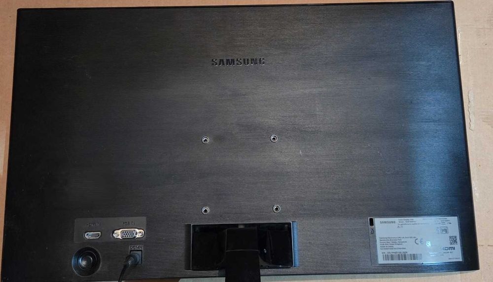 Monitor LED TN SAMSUNG S22F350FHU, 22", Full HD, 60Hz, negru