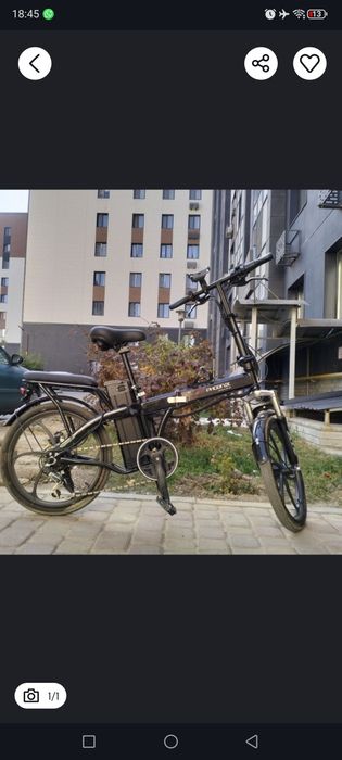 Электровелосипед продаю меняю