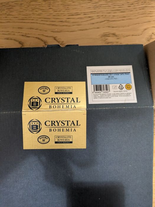 Bol cristal Bohemia 25 cm