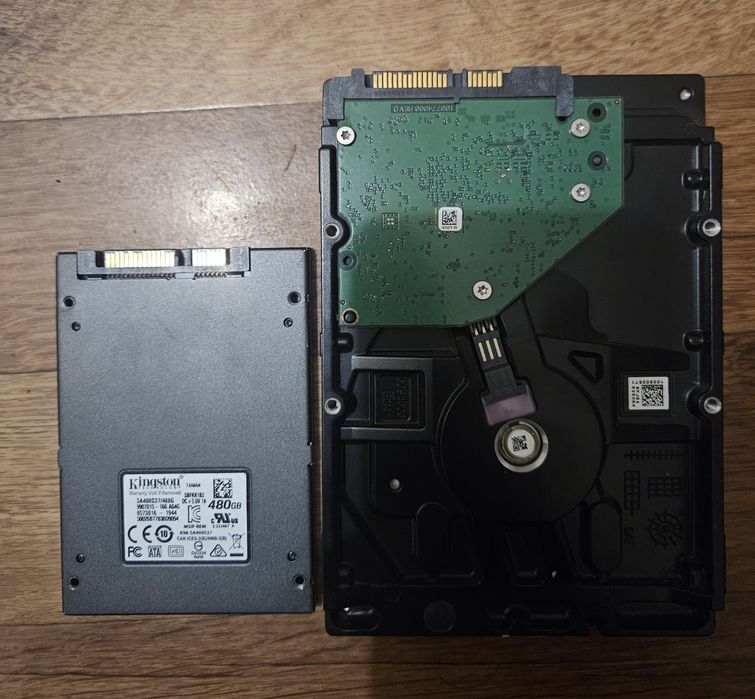 Жесткий диск Seagate Barracuda 1TB | SSD Kingston 480GB