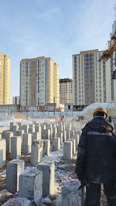 Забивка свай. Услуги сваебойки