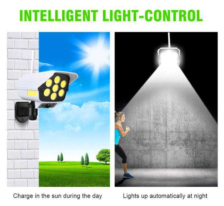 Камера муляж солнечный светильник водонепроницаемый лампа