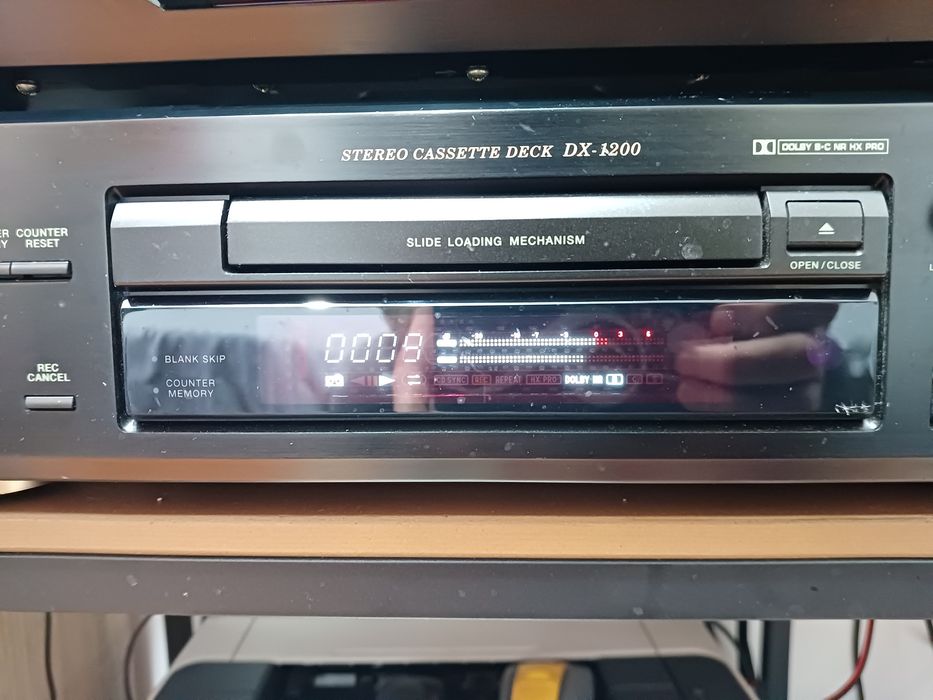 Deck Akai DX-1200 2 capete autorevers perfect