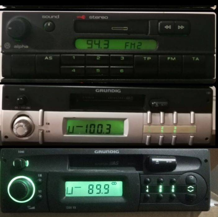 Радио - Фолксваген, Сеат, Форд