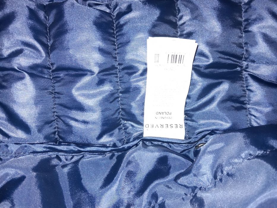 Geaca barbateasca bleumarin