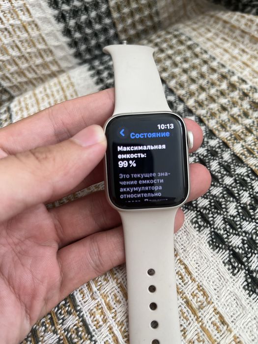 Apple Watch SE Starlight. Состояние новых! АКБ 99%