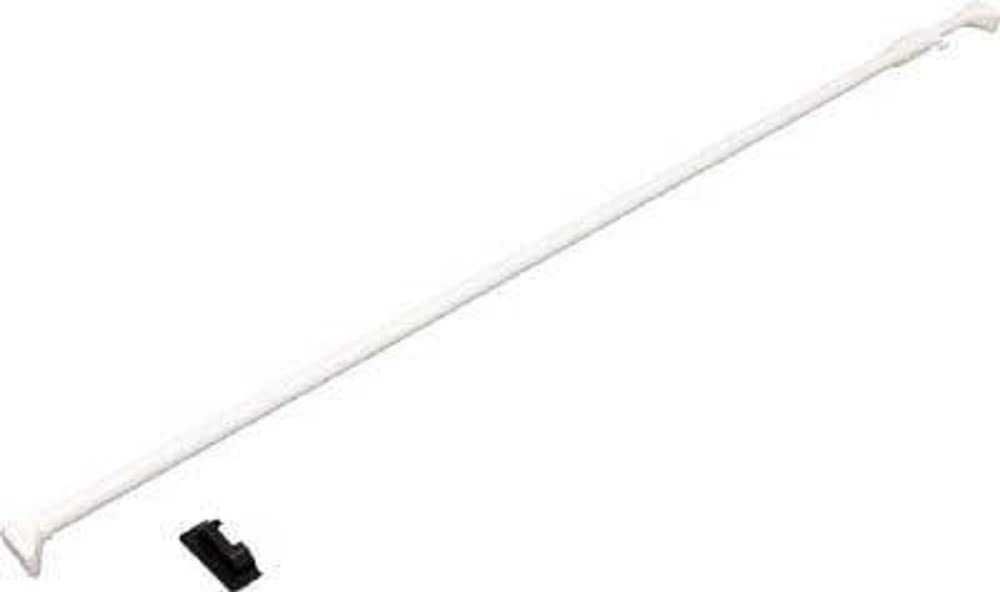 Здрав метален Телескопичен прът бял от 170до280см  , Телескопичен стик