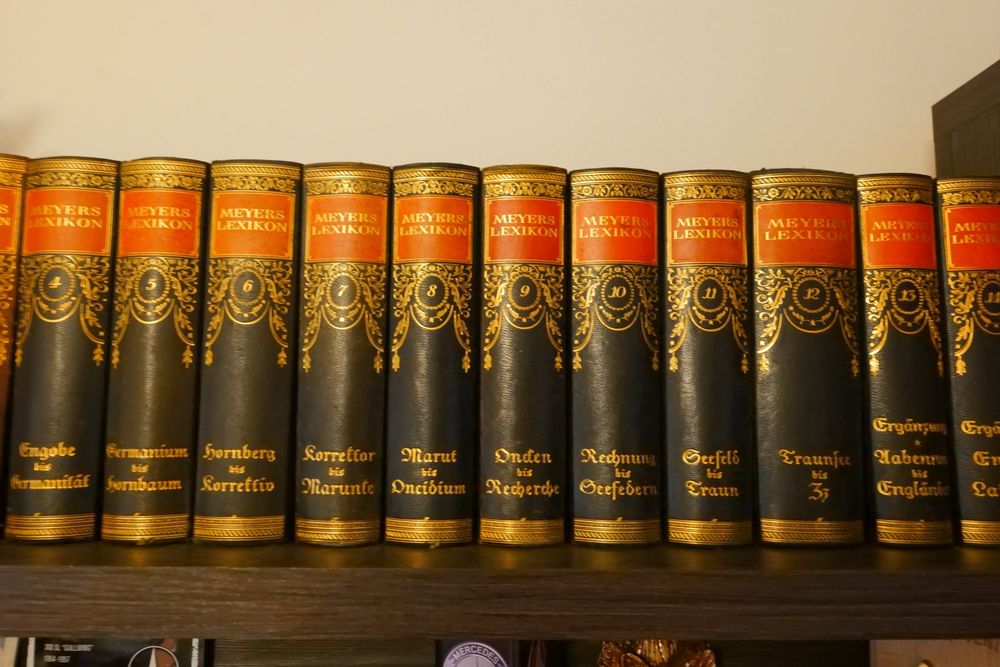 Meyers Lexikon - Ediția a 7-a (1924–1933) - Colecție Completă 15 Volum